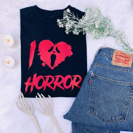 I Love Horror T-Shirt