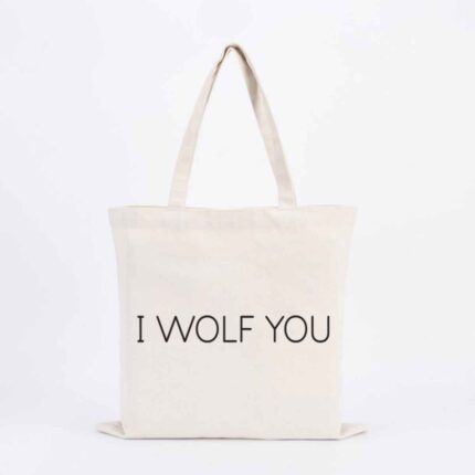 I Wolf You Tote Bag