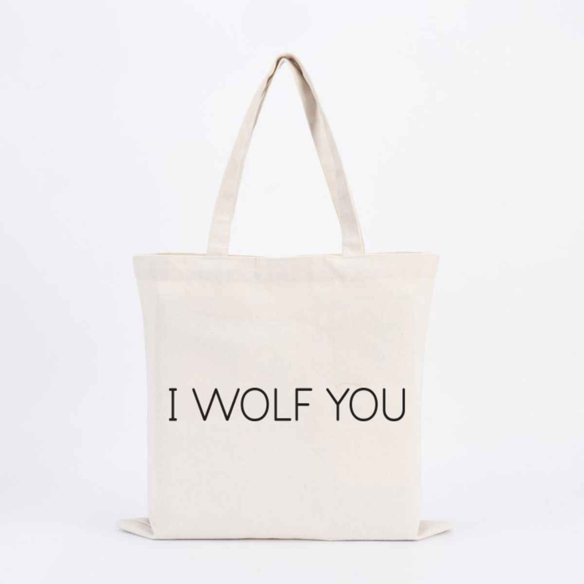 I Wolf You Tote Bag I Wolf You Tote Bag