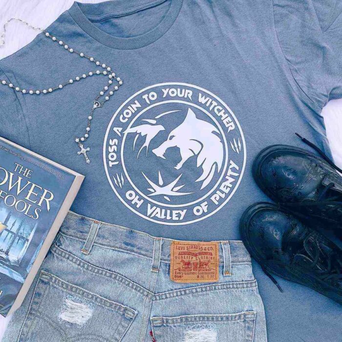 Toss A Coin Wolf T-Shirt