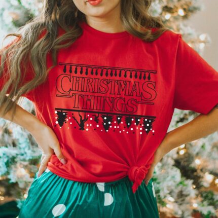 christmas things t-shirt