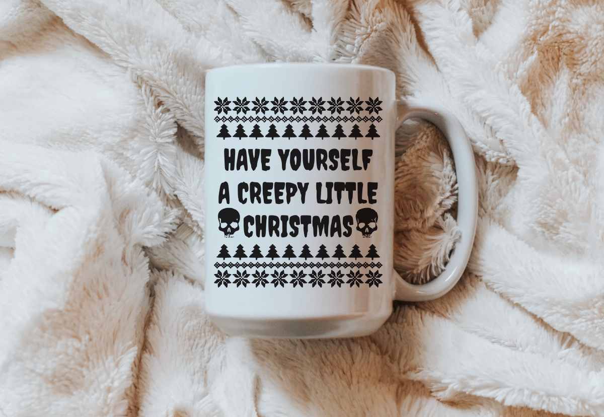 Creepy Little Christmas Mug Creepy Little Christmas Mug