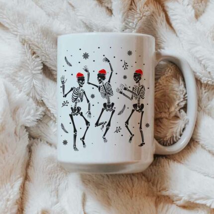 Festive Skeletons Mug