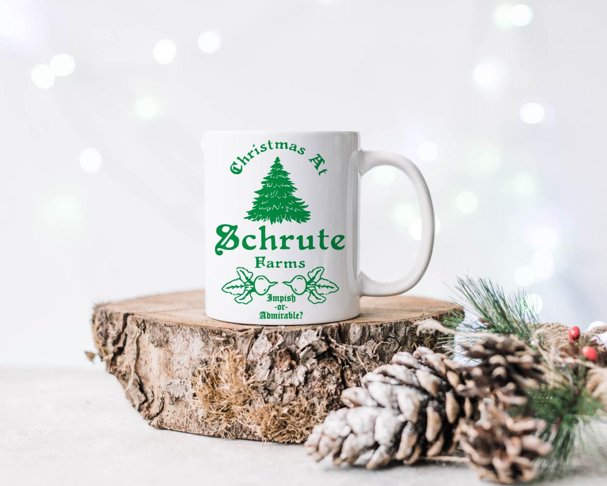 Christmas At Schrute Farms Mug Christmas At Schrute Farms Mug