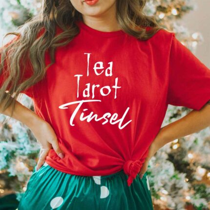 Tea Tarot Tinsel T-Shirt