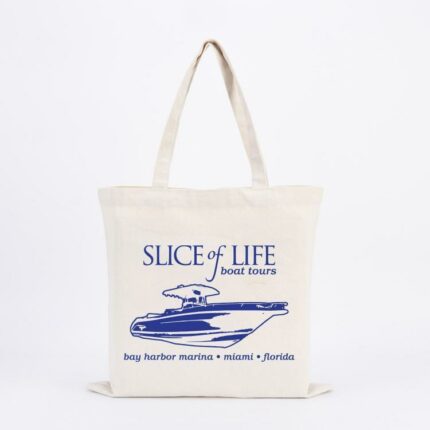 Slice Of Life Boat Tours Tote Bag