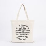 Crime Investigations Tote Bag