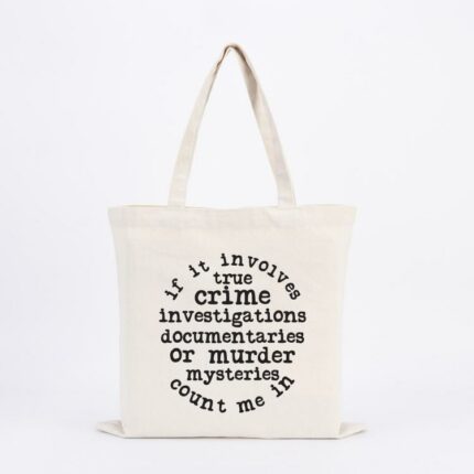 Crime Investigations Tote Bag