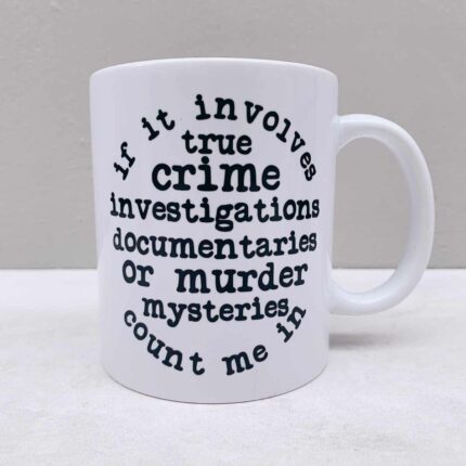 Crime Investigation Mug