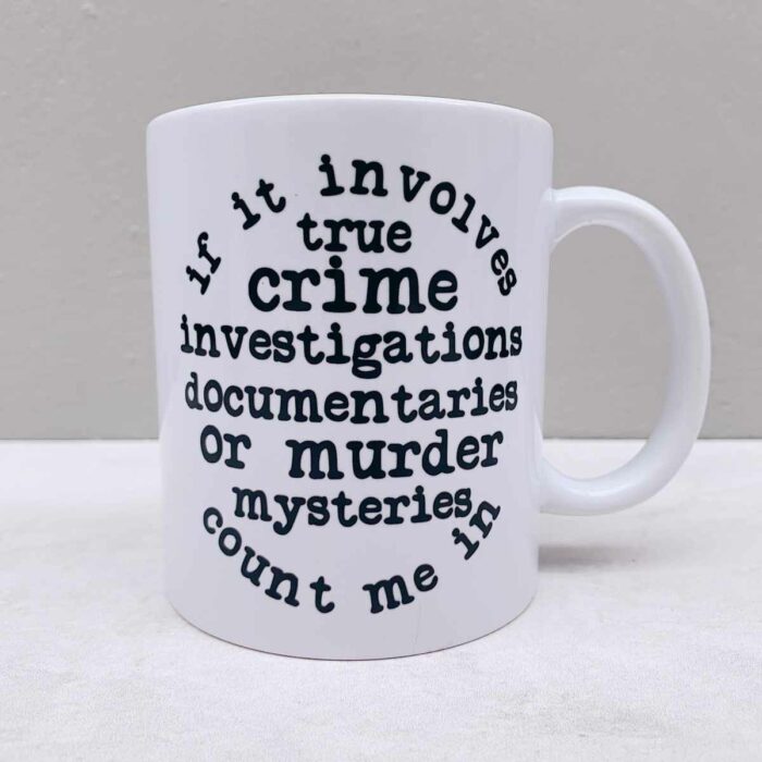 Crime Investigation Mug