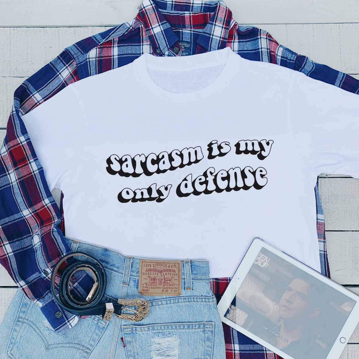 Sarcasm Is my Only Defense T-Shirt Sarcasm Is my Only Defense T-Shirt