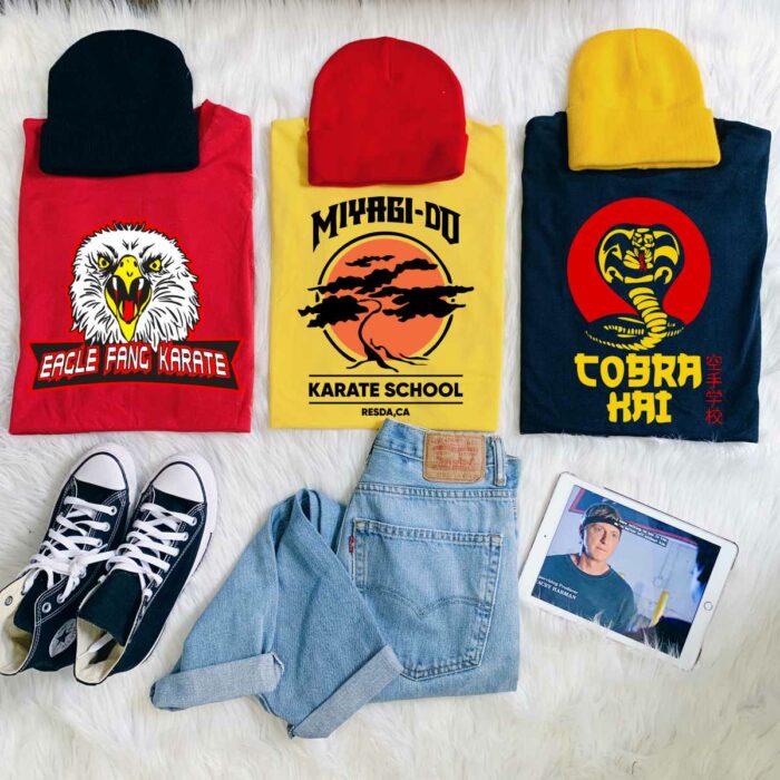 Cobra Kai Flatlay