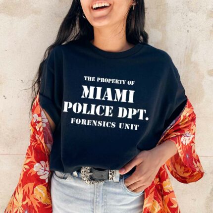 Miami Police Dept T-Shirt