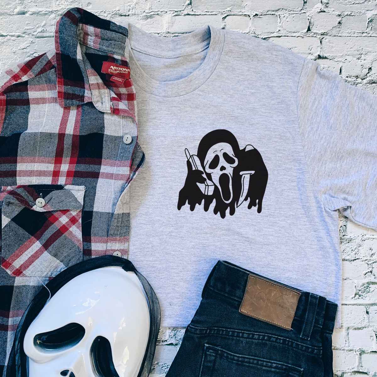 Ghostface Phone T-Shirt Ghostface Phone T-Shirt