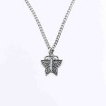 Detailed Butterfly Necklace
