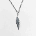 Tiny Feather Necklace