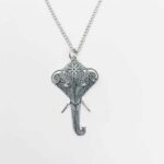 Detailed Elephant Necklace