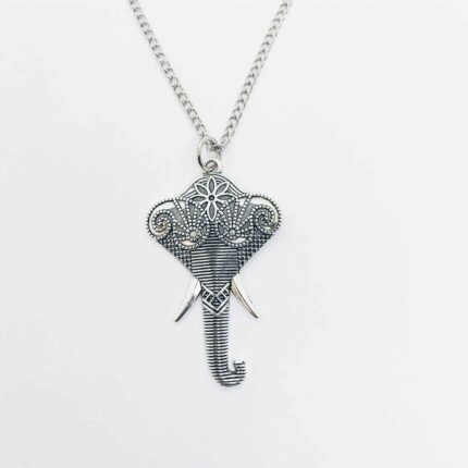 Detailed Elephant Necklace
