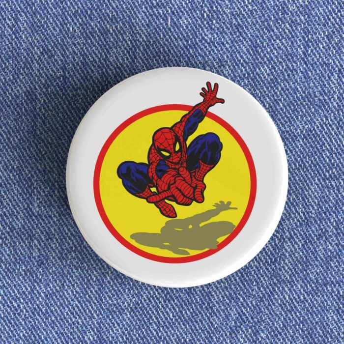 Spiderman Pose Badge