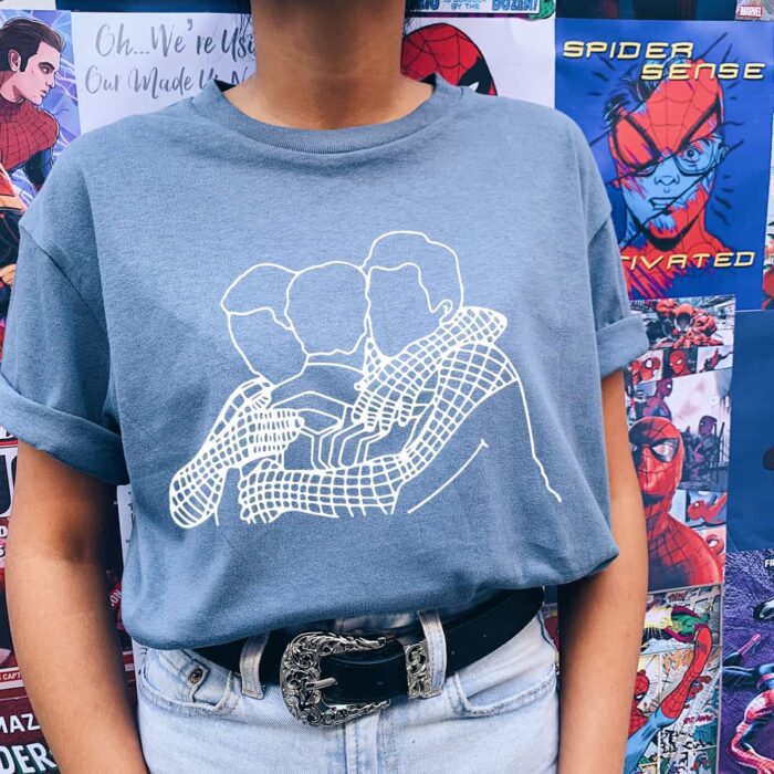 Spiderman Group Hug T-Shirt