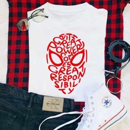 Spiderman Head T-Shirt