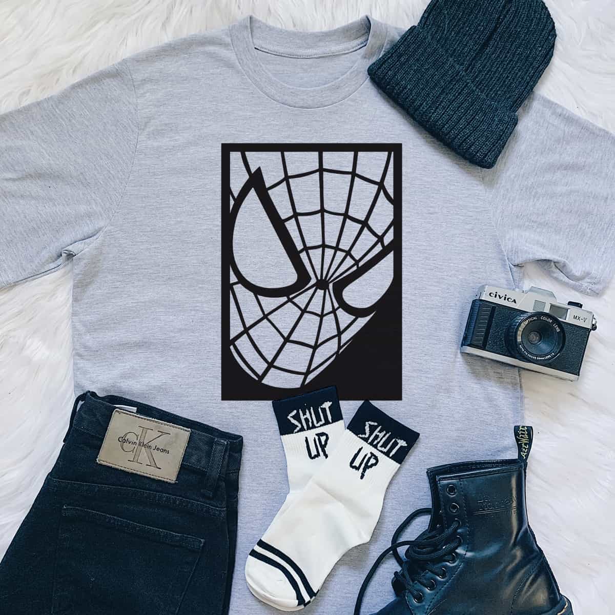 Spider-man face T-Shirt Spider-man face T-Shirt