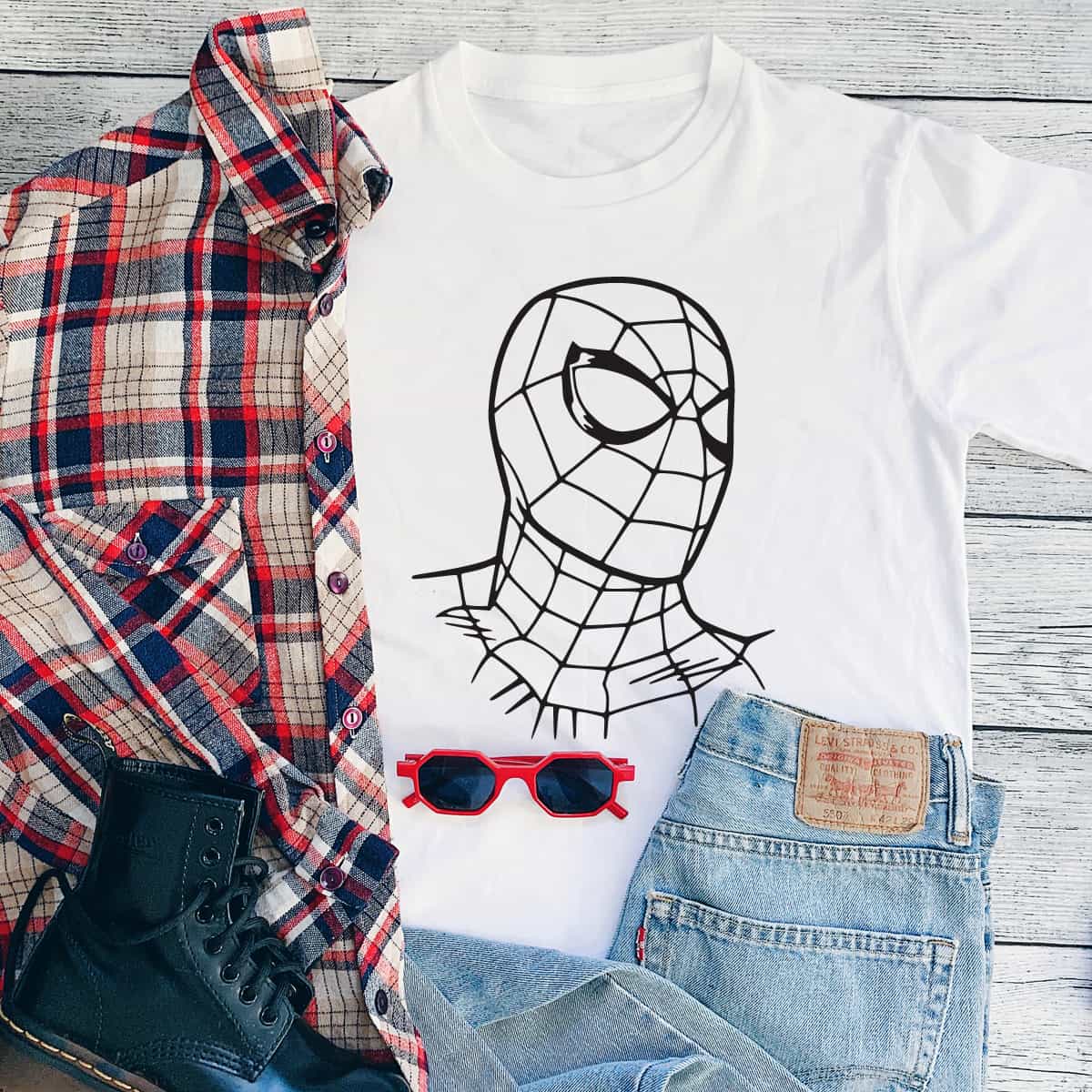 Spiderman Head T-Shirt Spiderman Head T-Shirt