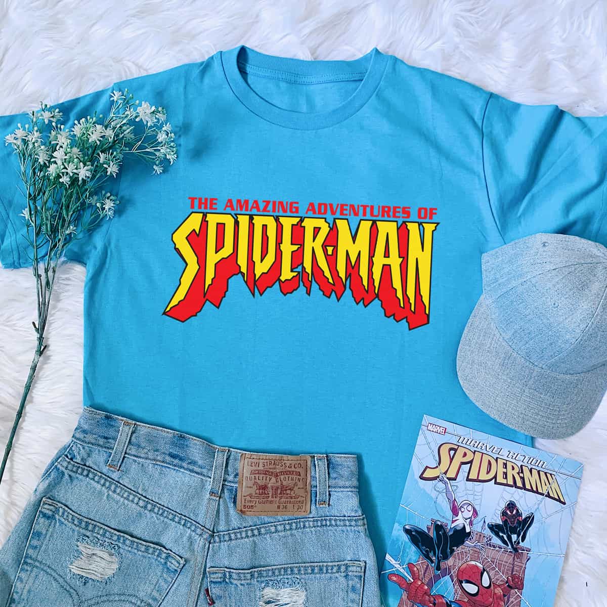 Amazing Adventures of Spiderman T-Shirt Amazing Adventures of Spiderman T-Shirt
