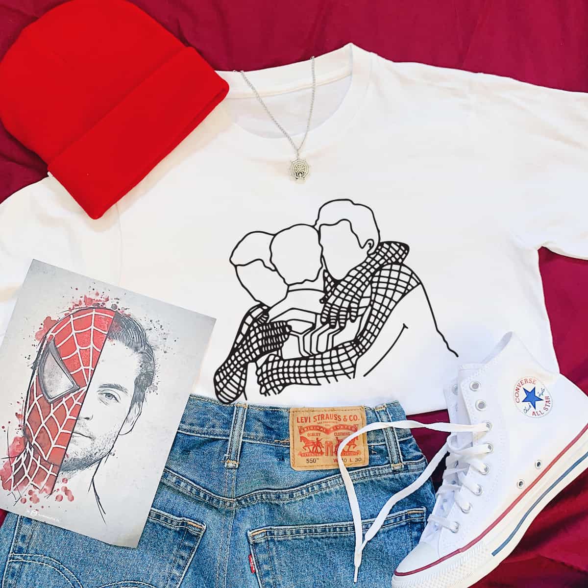 Spiderman Group Hug T-Shirt Spiderman Group Hug T-Shirt