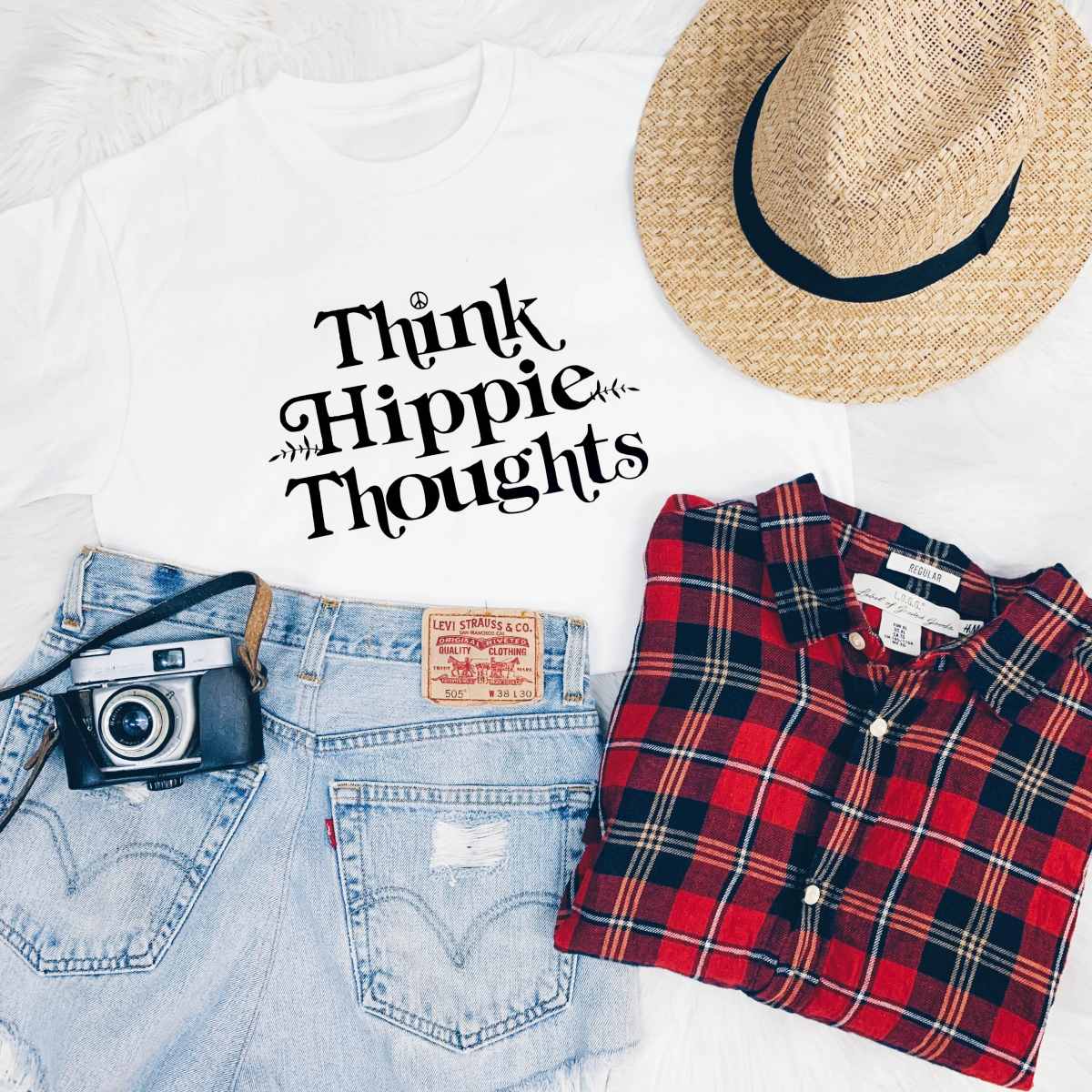 Think Hippie Thoughts T-Shirt Think Hippie Thoughts T-Shirt
