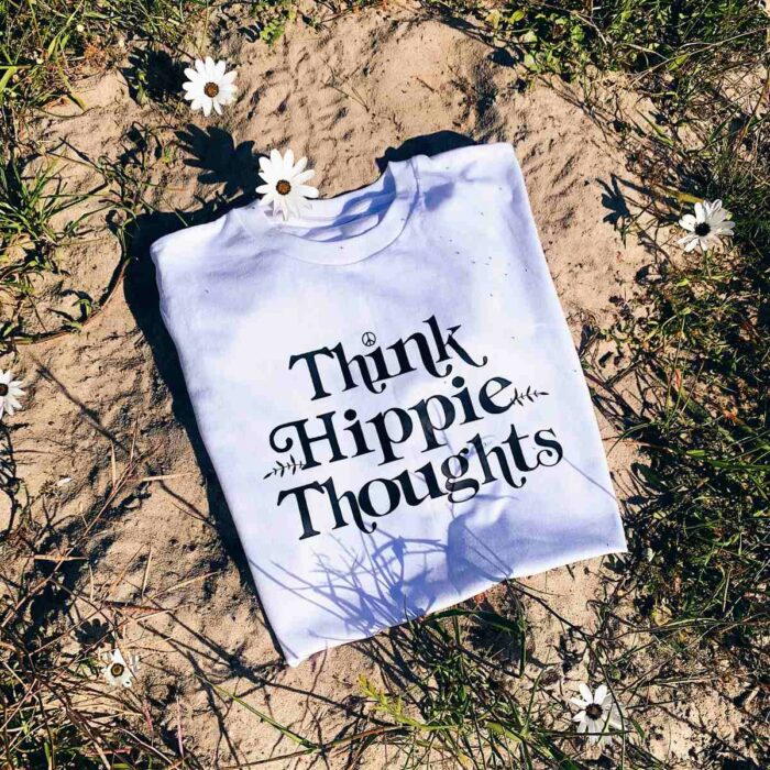 Think Hippie Thoughts T-Shirt - Image 2