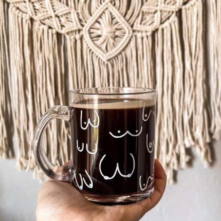 Boobs Glass Mug
