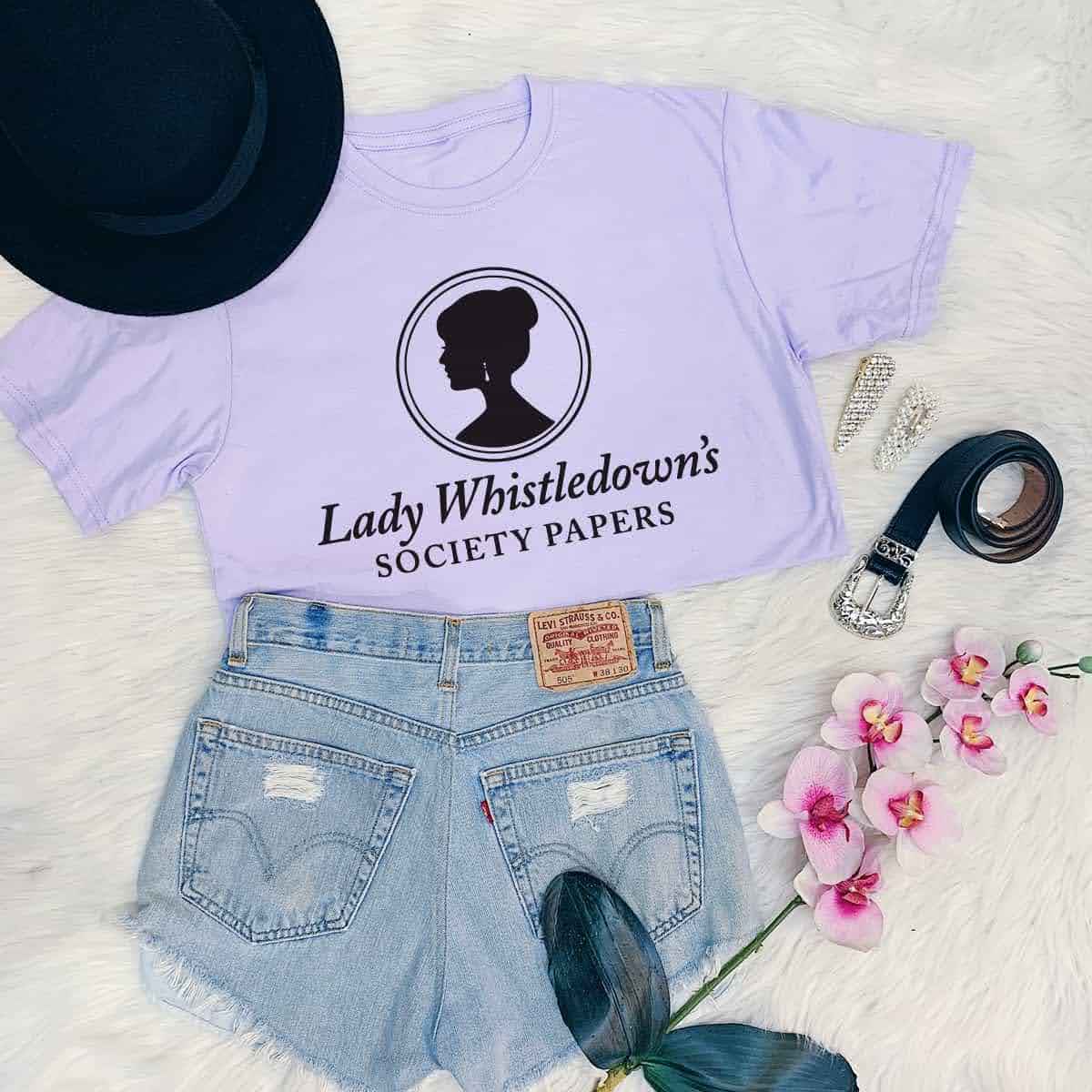 Lady Whistledown Society Papers T-Shirt Lady Whistledown Society Papers T-Shirt