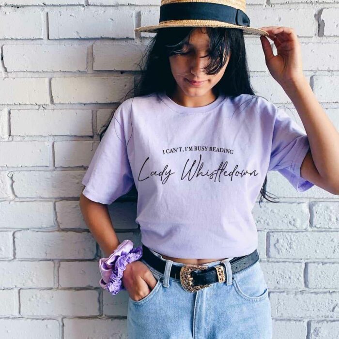 Busy Reading Lady Whistledown T-Shirt