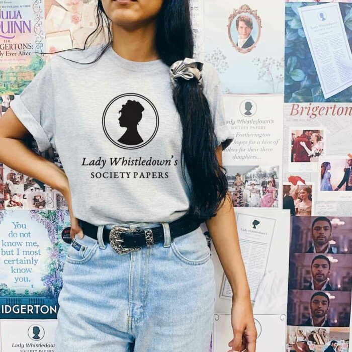 Lady Whistledown Society Papers T-Shirt - Image 2