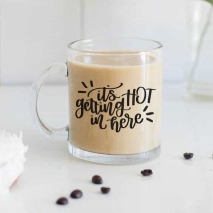 It'S Getting Hot In Here Glass Mug