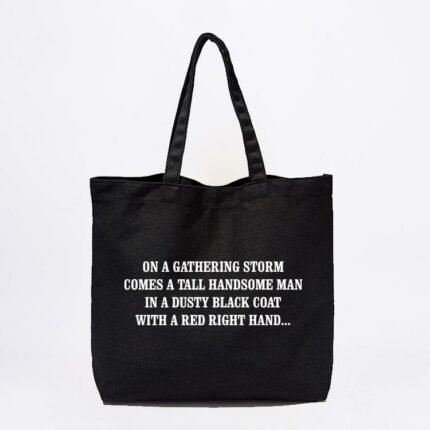 Red Right Hand Tote Bag