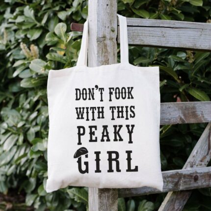 Peaky Girl Tote Bag