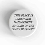 Under New Management Badge/Magnet