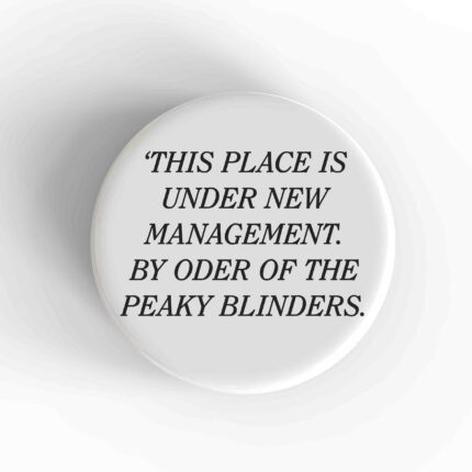 Under New Management Badge/Magnet