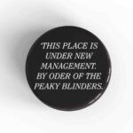 Under New Management Badge/Magnet