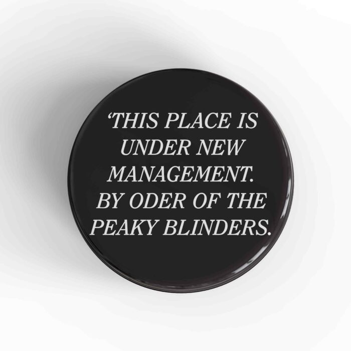 Under New Management Badge/Magnet