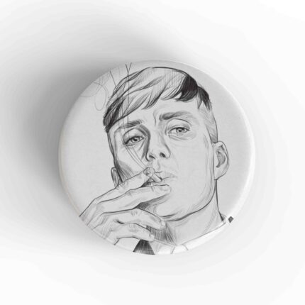 Thomas Shelby Pencil Sketch Magnet