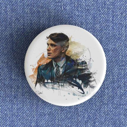 Thomas Shelby Watercolour Badge/Magnet