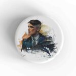 Thomas Shelby Watercolour Badge/Magnet