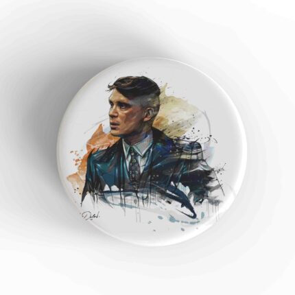Thomas Shelby Watercolour Badge/Magnet