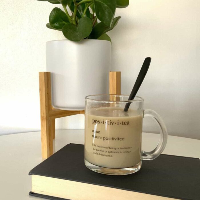 Positivitea Glass Mug - Image 2