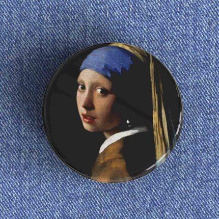 Girl With The Pearl Badge