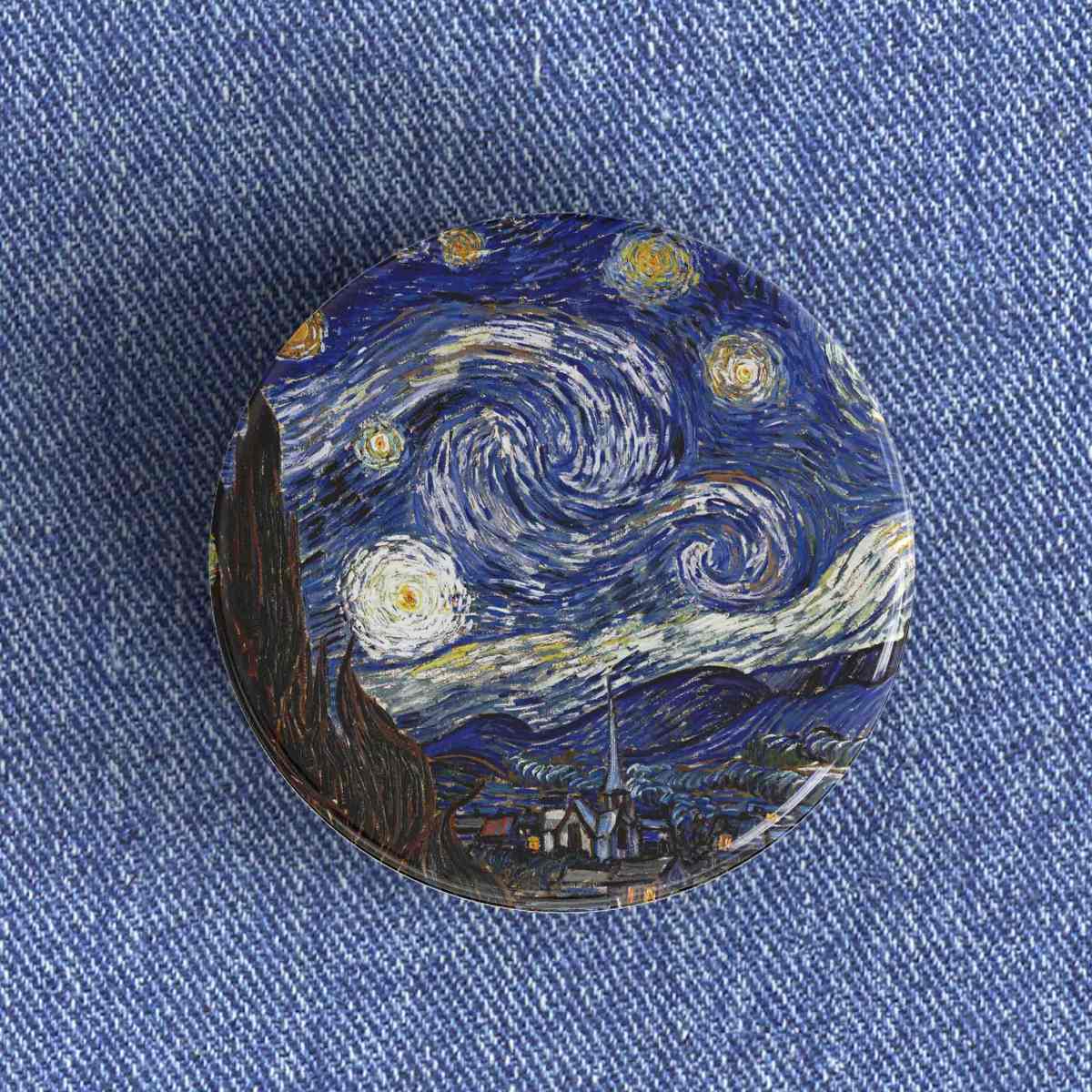 Van Gogh Starry Night Badge Van Gogh Starry Night Badge