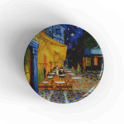 Van Gogh Street Cafe Magnet